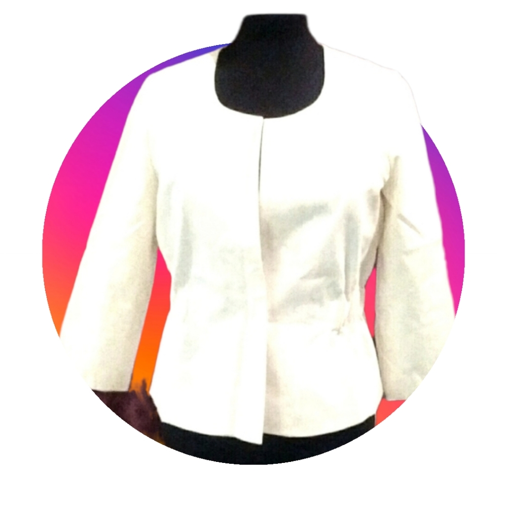 Theory White Blazer